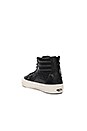 view 3 of 6 SK8 Hi Zip Weave DX in Black