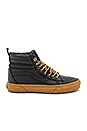 view 2 of 6 Sk8-Hi MTE in Black & Leather & Gum