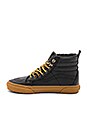 view 5 of 6 Sk8-Hi MTE in Black & Leather & Gum