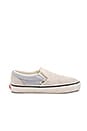 view 2 of 6 Classic Slip-On Fuzzy Suede in Birch & Ballad Blue