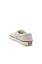 view 3 of 6 Classic Slip-On Fuzzy Suede in Birch & Ballad Blue