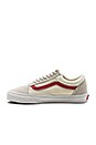 view 5 of 6 Old Skool in Vintage White & Rococco Red