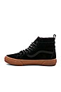 view 5 of 7 Sk8 Hi MTE in Black & Gum