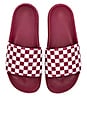 view 5 of 5 SANDALIAS CHECKERBOARD in Rhumba Red & White