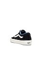 view 3 of 7 Old Skool Sneaker in Black & Light Blue