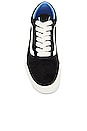 view 4 of 7 Old Skool Sneaker in Black & Light Blue