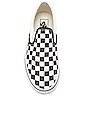 view 4 of 6 SLIP-ON CLASSIC in Black and White Checker & White