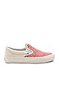 view 2 of 6 ZAPATILLA DEPORTIVA PLANA 98 in OG Red & White & Warp Check