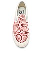 view 4 of 6 ZAPATILLA DEPORTIVA PLANA 98 in OG Red & White & Warp Check