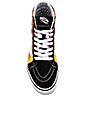 view 4 of 6 Sk8 Hi Reissue Flames in Black & Black & True White