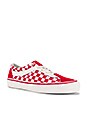 view 1 of 6 Era Bold Checkered Sneaker in Racing Red & Marshmallow