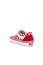 view 3 of 6 Era Bold Checkered Sneaker in Racing Red & Marshmallow