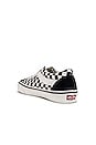 view 3 of 6 Checkered Sneakers in Black & Marshmallow