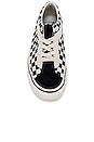view 4 of 6 Checkered Sneakers in Black & Marshmallow