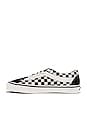 view 5 of 6 Checkered Sneakers in Black & Marshmallow