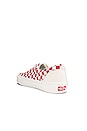view 4 of 6 CHECKERBOARD 스니커즈 in Checkboard & Racing Red
