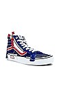 view 2 of 6 Sk8-Hi Reissue Cap in Surf The Web & Racing Red