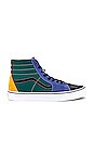 view 1 of 6 SK8 -HI 하이탑 스니커즈 in Cadmium Yellow & Tidepool