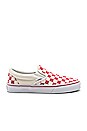 view 1 of 6 SNEAKERS SLIP-ON in Racing Red & White