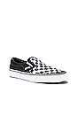view 2 of 8 SIN CORDONES CLASSIC SLIP-ON in Checkerboard & Black