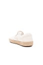 view 3 of 6 Mesh Classic Slip-On Espadrille in True White