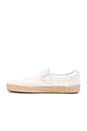 view 5 of 6 Mesh Classic Slip-On Espadrille in True White