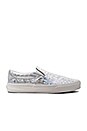 view 1 of 6 Classic Slip On Sneaker in Silver & Blanc De Blanc