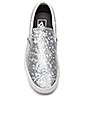 view 4 of 6 Classic Slip On Sneaker in Silver & Blanc De Blanc