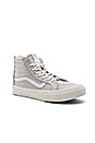 view 2 of 6 SK8-Hi Slim Zip Sneaker in Chime & Blanc De Blanc