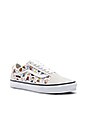view 2 of 6 Peanuts Old Skool Sneaker in Multi & True White