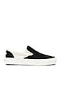 view 1 of 6 ZAPATILLAS CLÁSICAS BORDADAS SIN CORDONES NATIVE in Black & Marshmallow