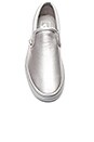 view 4 of 6 Metallic Sidewall Classic Slip-On Sneaker in Silver