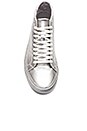 view 4 of 6 Metallic Sidewall Court Mid Sneaker in Silver
