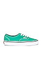 view 1 of 6 Authentic Low Top Sneaker in Pepper Green & True White