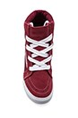 view 3 of 5 SK8-HI WEDGE in Tawny Port/True White in Tawny Port & True White