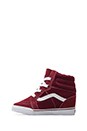 view 5 of 5 SK8-HI WEDGE in Tawny Port/True White in Tawny Port & True White