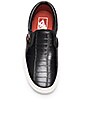 view 4 of 6 Classic Croc Leather Slip On Sneaker in Black