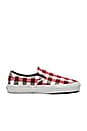 view 1 of 6 Classic Slip On Checker Plaid Sneaker in Black & True White