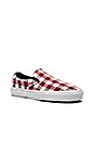 view 2 of 6 Classic Slip On Checker Plaid Sneaker in Black & True White
