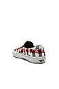 view 3 of 6 Classic Slip On Checker Plaid Sneaker in Black & True White