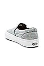 view 3 of 6 Classic Slip On Matte Iridescent Sneaker in Silver