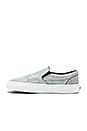 view 5 of 6 Classic Slip On Matte Iridescent Sneaker in Silver