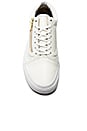 view 4 of 6 Old School Zip Sneaker in True White & Gold