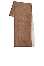 view 1 of 3 Deville Plated Scarf in Cocoa Dust