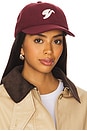 view 1 of 3 Raina Fleece Cap in New Maroon