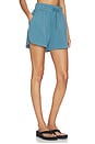 view 2 of 6 SHORT TAILLE HAUTE COULTER in Mallard Blue