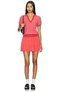 view 5 of 6 Davina High Rise Skort in Baked Apple