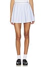 view 1 of 6 JUPE-SHORT TAILLE HAUTE TOYAH in Xenon Blue