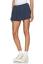 view 3 of 6 Clemency High Rise Skort in Blue Nights