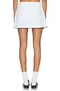 view 4 of 6 Anaya Mid Rise Skort in White